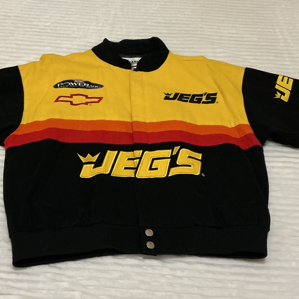 Chase Authentics Black Racing Jacket - Picture 12 of 13